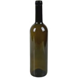 Бутылка 0.75 (УПАКОВКА) Бордо оливковая 12 шт.