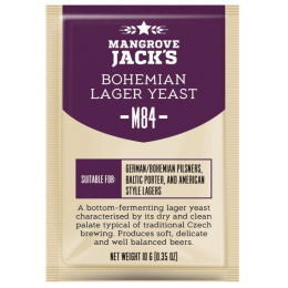 Дрожжи Mangrove Jacks Bohemia Lager M84, 10 гр