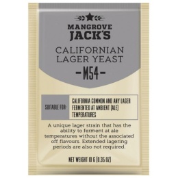 Дрожжи Mangrove Jacks Californian Lager M54, 10 гр