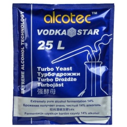 Дрожжи спиртовые Alcotec "Vodka Star", 66 гр