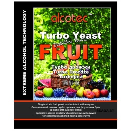 Дрожжи спиртовые Alcotec TurboYeast Fruit, 60 гр