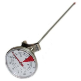 Термометр аналоговый 30 см с клипсой