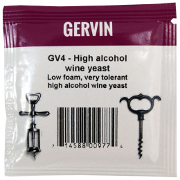 Винные дрожжи Gervin "High Alcohol Wine GV4", 5 г