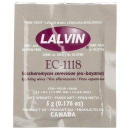 Дрожжи Lalvin EC1118, 5 гр.