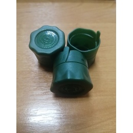Колпачок КОРОТКИЙ под винт 28*18 мм (зеленый)
